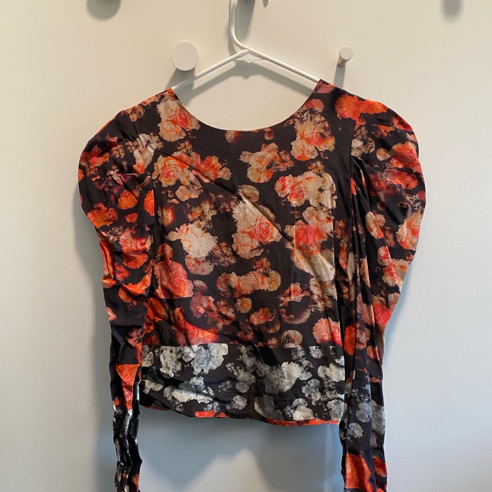 Sam and Lavi, two piece set, floral, fall tones